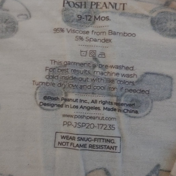 Posh Peanut One Pieces Posh Peanut Zip Up Footed Car Sleeper 92 Months Poshmark